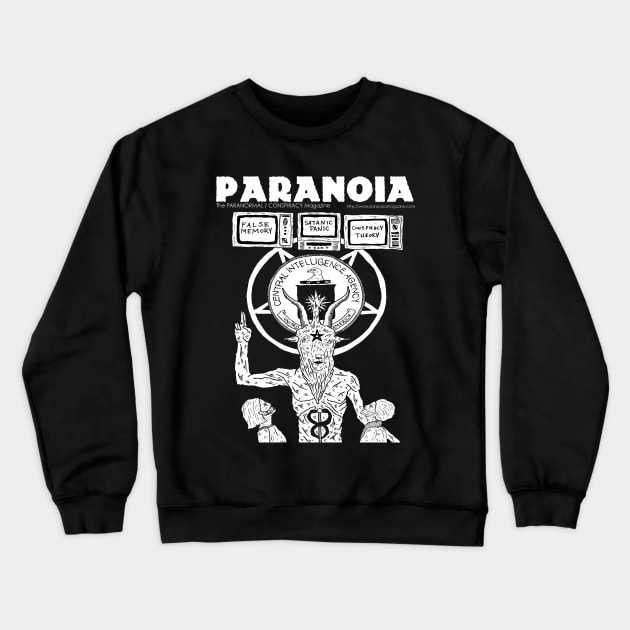 Cover Art for PARANOIA Issue #64 Crewneck Sweatshirt by orphillips